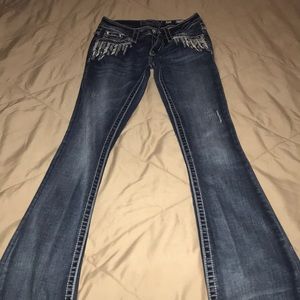 Like new size 25 boot cut Miss me jeans